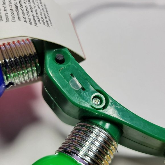 Holiday Headband Christmas String Light LED Bulb Colorful Party Outfit Gift - Picture 4 of 4